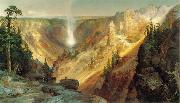 Thomas Moran Grand Canyon of the Yellowstone oil painting
